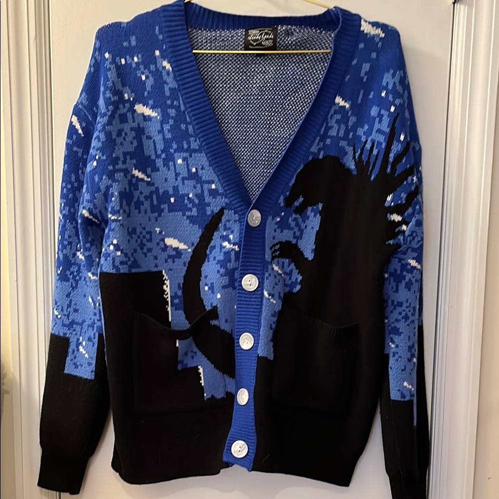 Steady Hands Godzilla Cardigan